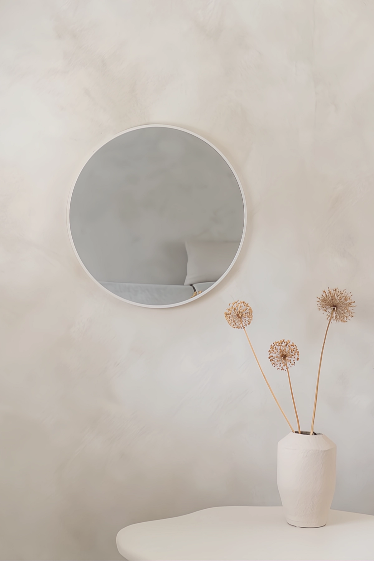 NEA - Ronde spiegel 60cm - zacht goud